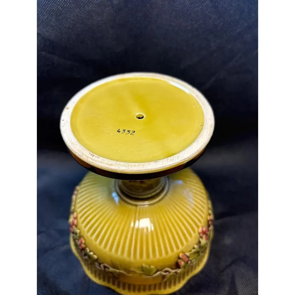 Vintage‎ Lefton Green Grape Candy Dish